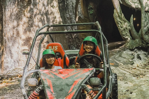 Ubud: 5-Terrain Buggy Adventure with Cave, River & Lunch Single Buggy: 1 Person per Buggy
