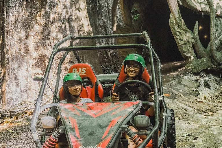 Ubud: 5-Terrain Buggy Adventure with Cave, River & Lunch Single Buggy: 1 Person per Buggy
