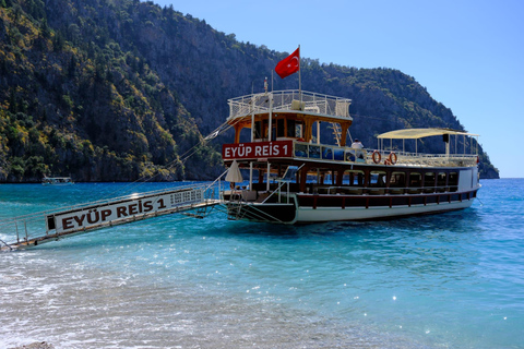 Fethiye: Butterfly Valley & Blue Bays Boat Cruise Fethiye Ölüdeniz Boat without Hotel Transfer