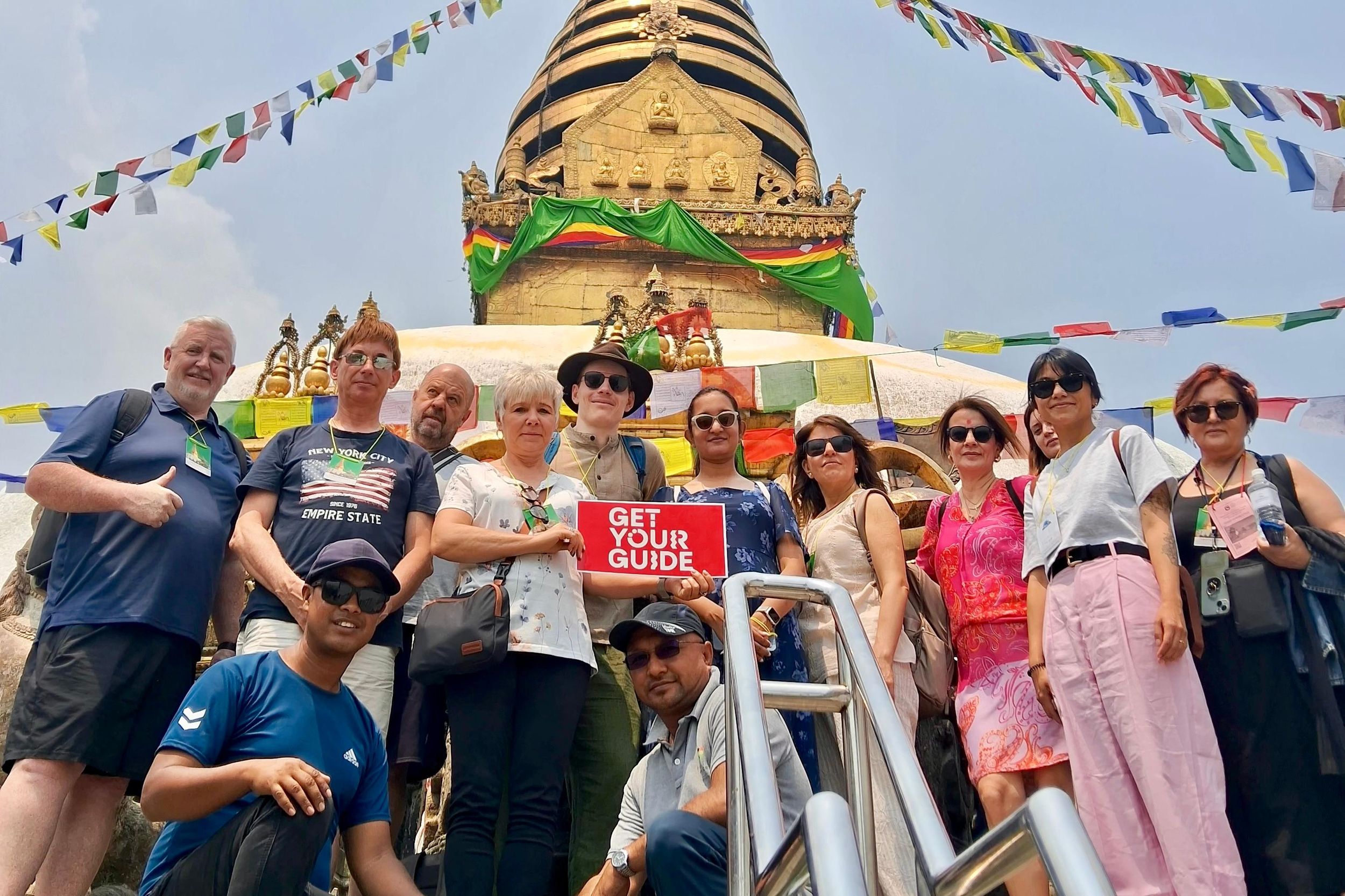 Kathmandu: Tour zu den 4 wichtigsten UNESCO-Welterbestätten & Arati – Mittagessen/privat/in der Gruppe