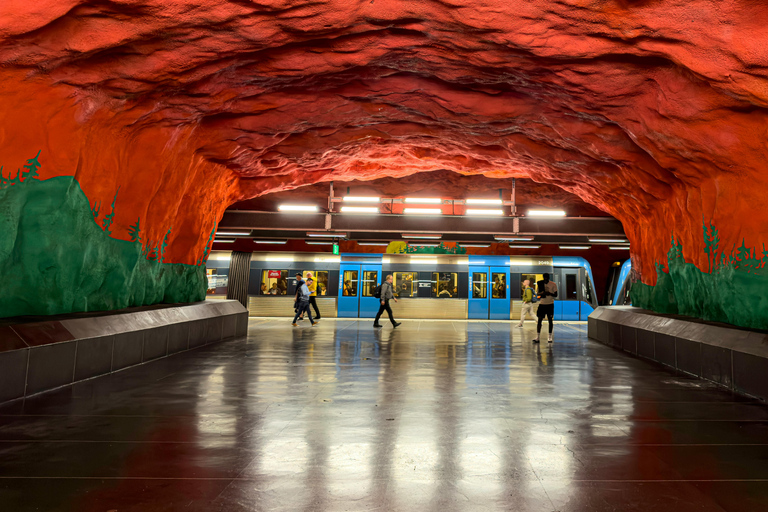 Stockholm: tour of the metro stations in English