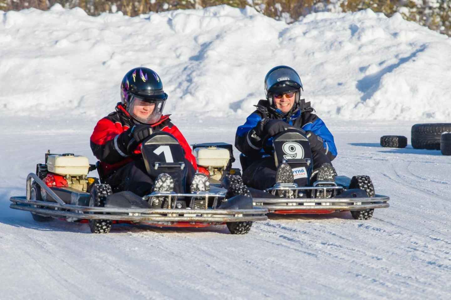 Pyhätunturi: Ice Karting Race Experience