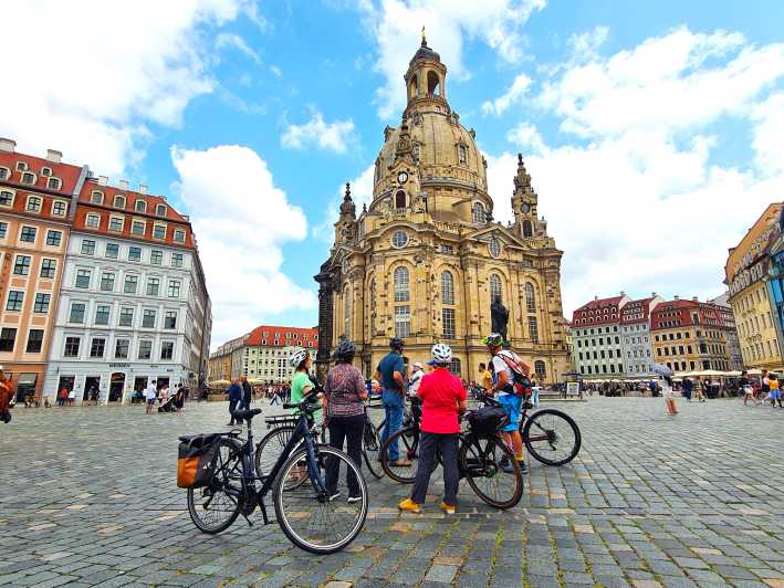 Дрезден: Sightseeing Fahrrad Tour mit Verkostung deu/engl