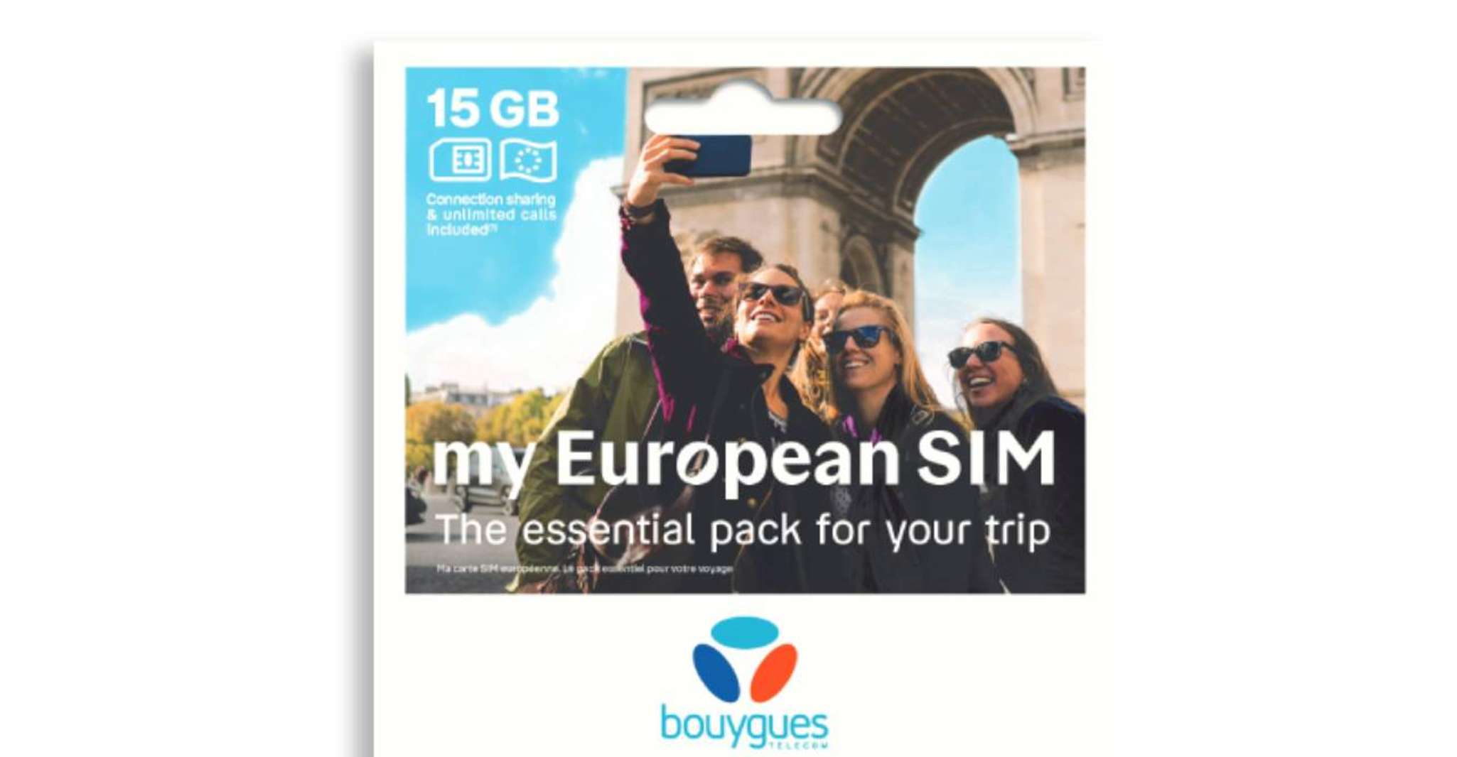 Europa, Bouygues Telecom Travel Basic eSIM 15GB & 15 Days - Hizvo