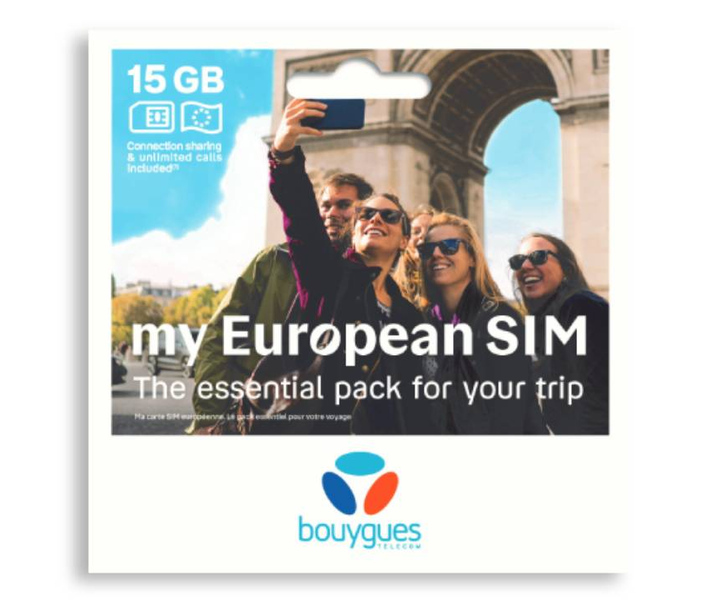 Europe eSIM: Bouygues Telecom Travel Basic+ - 15GB & 15 Days