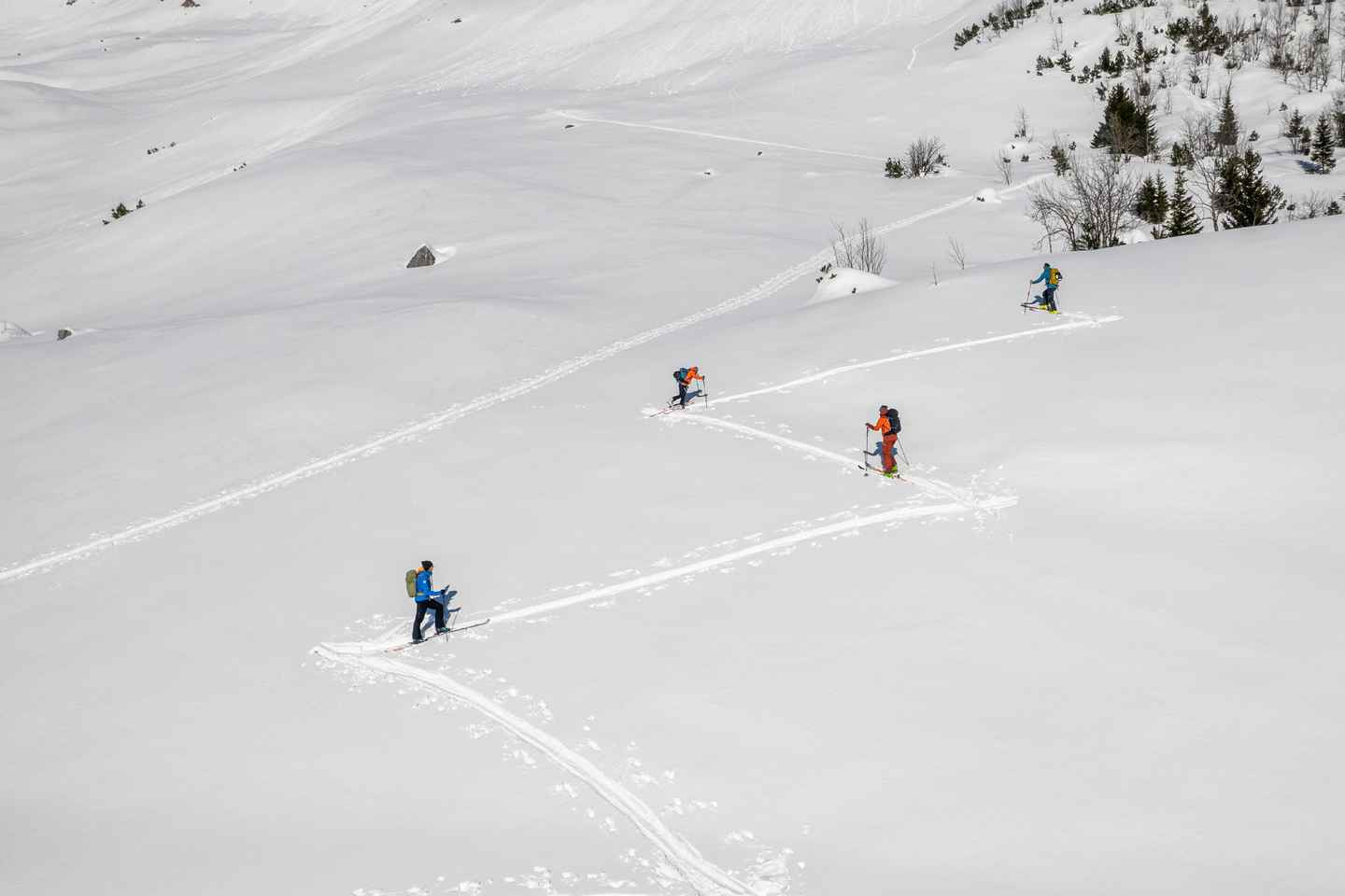 Vorarlberg: Ski touring course for beginners including equipment in Gargellen