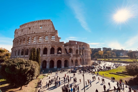 Rome : visite guidée coupe-file du Colisée et entrée à l'arèneAnglais