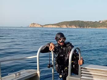 Porto-Vecchio: beginner diving in the Cerbicale Islands in the reserve