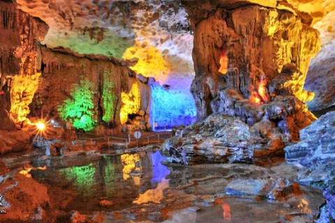Leona Cruise: Ha Long Bay Day Tour with Cave & Titov Island Group Tour and Sharing Bus