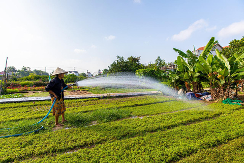 Da Hoi An: Tour di mezza giornata in bicicletta del villaggio vegetale di Tra QueGiro di gruppo