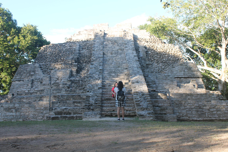 Ruiny Majów Chacchoben z Costa MayaRuinas Mayas de Chacchoben de la Costa Maya