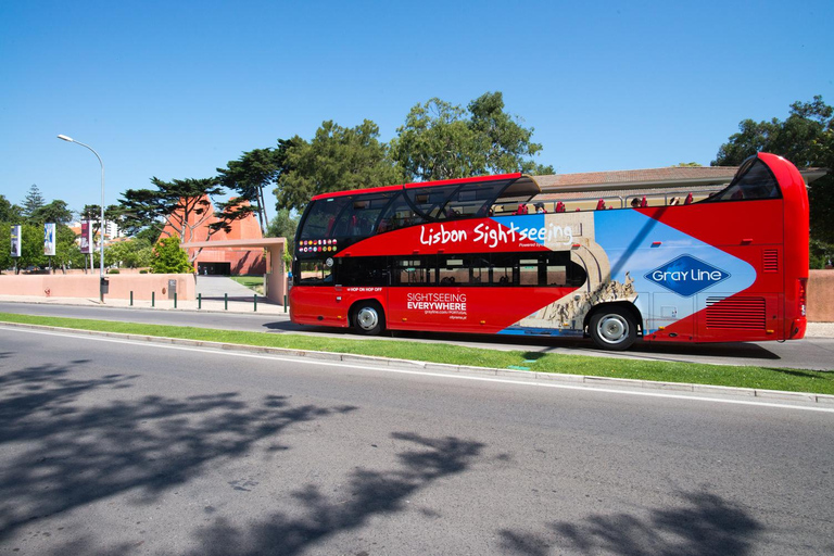 Hop on Hop Off Bus with Oceanario Ticket72H 4 lines Hop on Hop Off Ticket with Oceanarium entrance