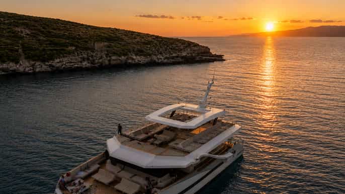 Laguna Blu: nuotata con crociera al tramonto da Buġibba