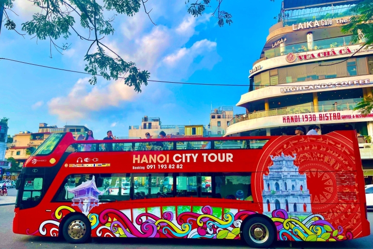 Hanoi: 24-uurs Hop on Hop off Bus Tour