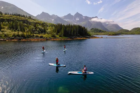 Isole Lofoten: Avventura in SUP - Tour guidato