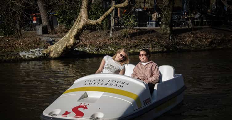 Amsterdam: Chart Your Own Canal Course by Pedal Boat