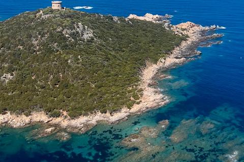 PROPRIANO : PLANE RIDE OVER THE CORSICAN LANDSCAPESRoccapina