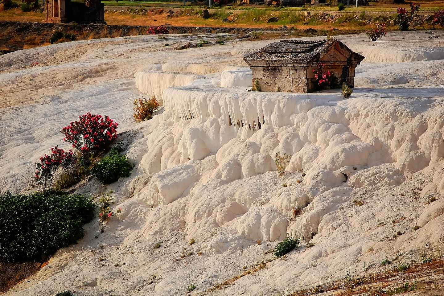 From Istanbul: Guided Pamukkale Tour with Flight and Lunch