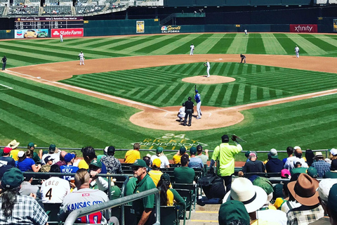 Sacramento: The Athletics Baseball Game Ticket Home Plate Seating