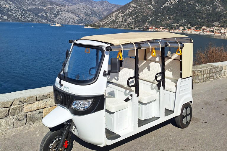 Kotor: eTukTuk Tour with Prčanj, Tivat, and Trojica Hill