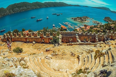 Antalya: Demre, Myra & Kekova Eilandentour met Lunch en RondvaartTour zonder toegangsbewijs