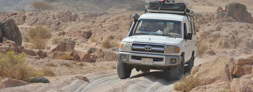Charm el-Cheikh : jeep, quad, sandboard et ciel étoilé