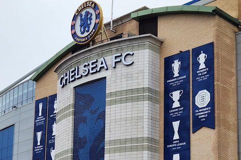 Chelsea FC Match Ticket at Stamford Bridge West View