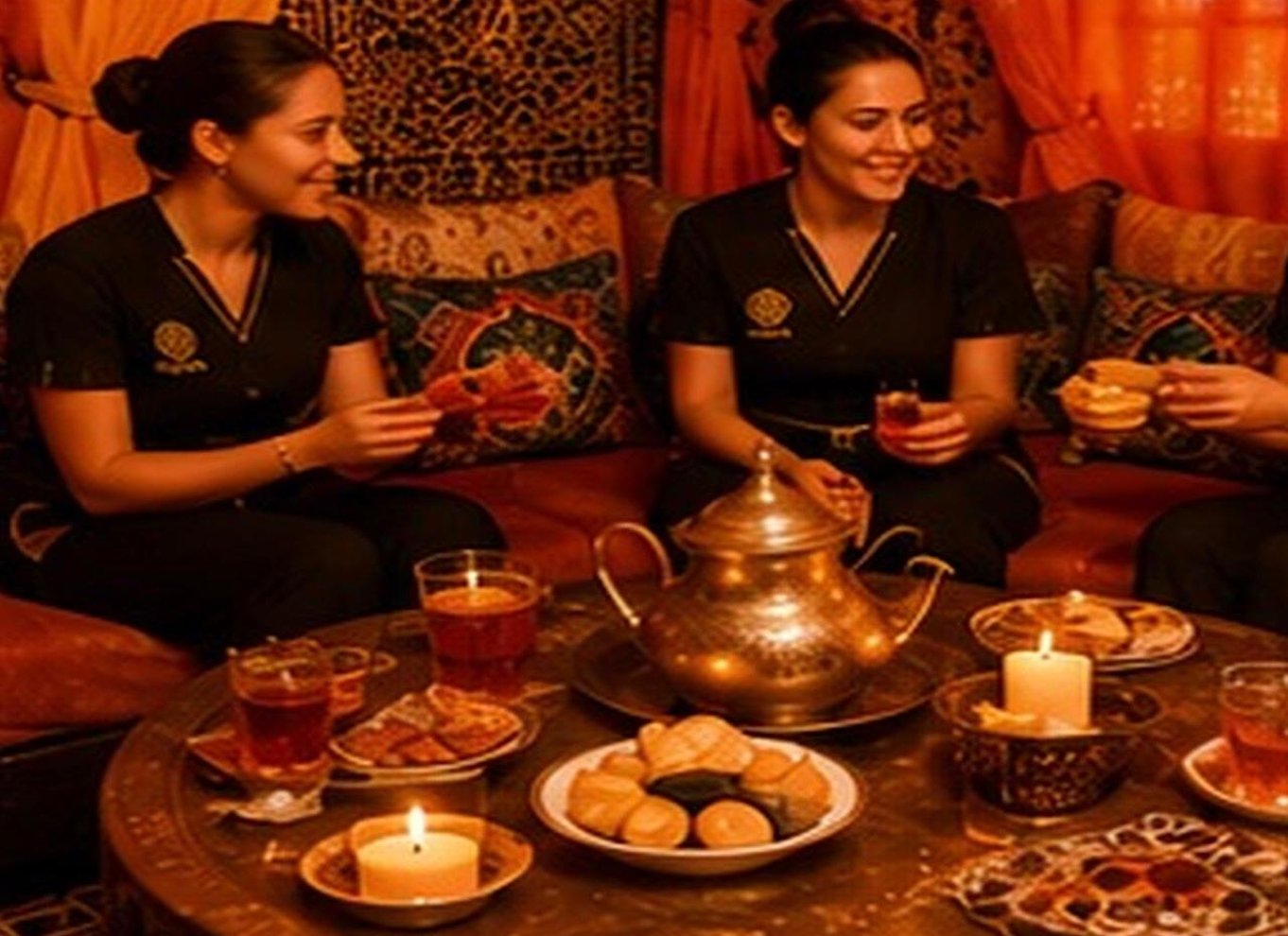 Marrakech: 3-timers premium-hamam og -massage med transport