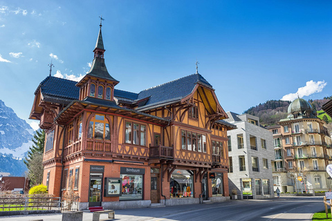 Viagem privada: Zurique ao Monte Titlis - rotativo, caverna de gelo, penhasco