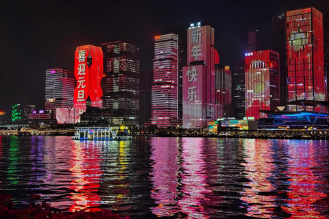 Guangzhou Pearl River Night Cruise with City Skyline Views Pearl River Night Cruise Indoor 1st&2nd Floor Seating Ticket