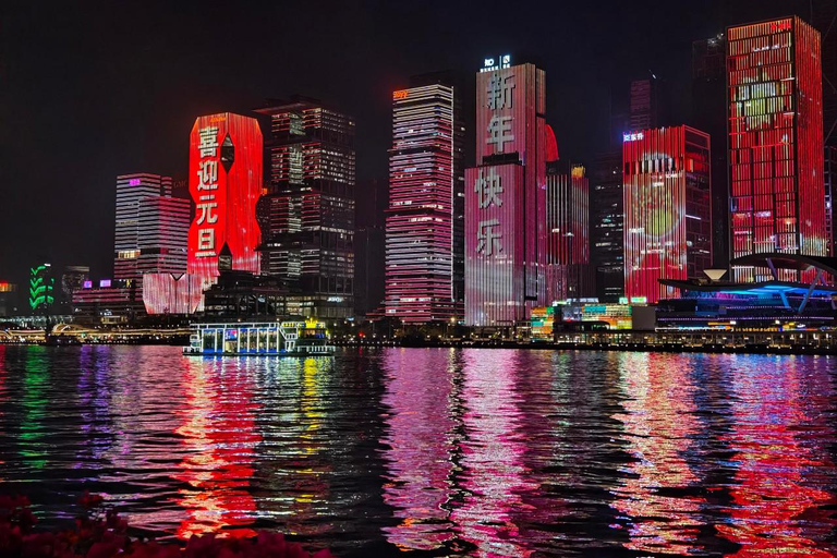 Guangzhou Pearl River Night Cruise with City Skyline Views Pearl River Night Cruise Indoor 1st&2nd Floor Seating Ticket