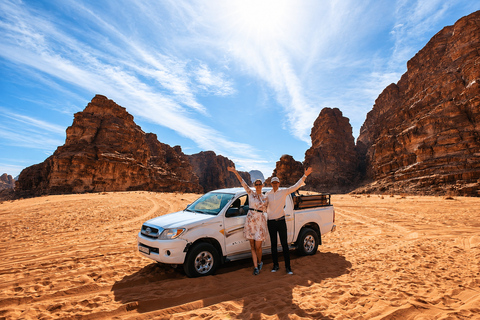 Wadi Rum Private 7 Hour 4x4 Tour, Traditional Mezze & Sunset Wadi Rum Private 6 Hour 4x4 Tour, Traditional Mezze & Sunset