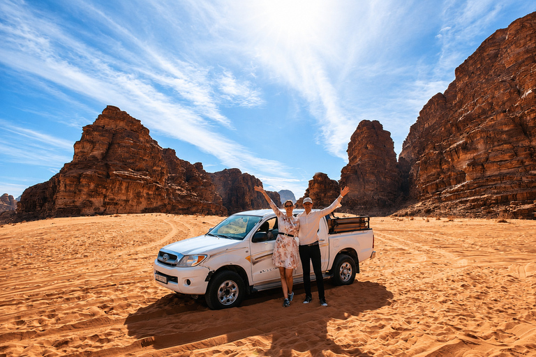 Wadi Rum Private 7 Hour 4x4 Tour, Traditional Mezze & Sunset Wadi Rum Private 6 Hour 4x4 Tour, Traditional Mezze & Sunset