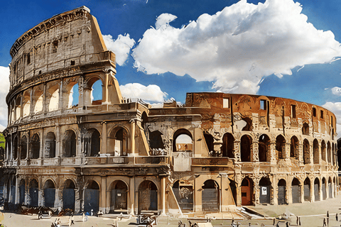 Roma: Tour pelo subsolo do Coliseu e pelo piso da arenaTarde Tour nos subterrâneos do Coliseu