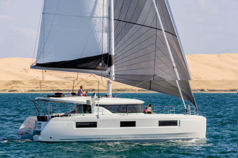 Heraklion: Zeilen naar Dia eiland met lunch op Catamaran