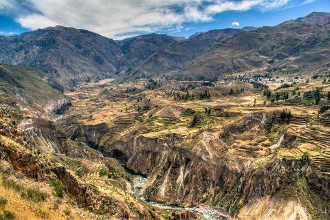 VISITE À LA JOURNÉE DU CANYON DE COLCA PETITS GROUPES