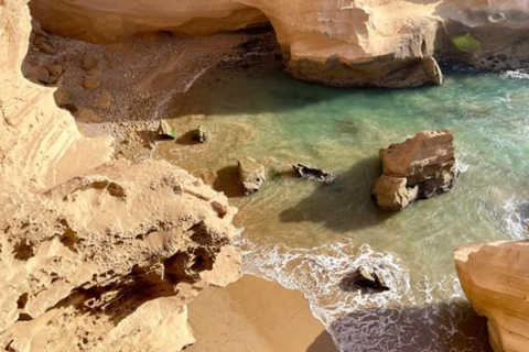 Agadir : Expérience guidée de sandboarding et visite guidée du canyon