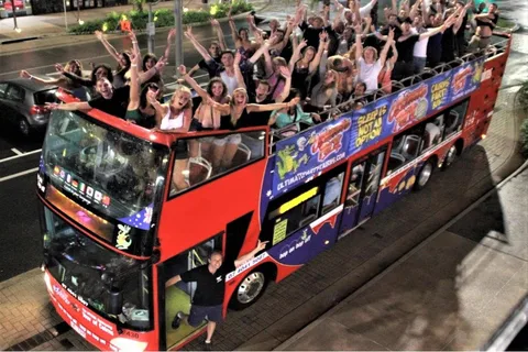 Cairns: Ultimate Party Bus with drinks included