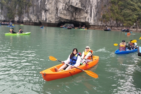 Ha Long Bay Luxury Day Cruise,Buffet Lunch, Titop,Cave,Kayak