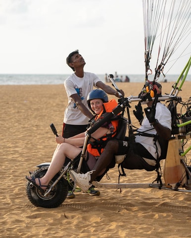 Bentota: Paramotoring Adventure with Hotel Transfer