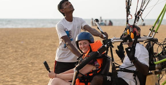 Bentota: Paramotoring Adventure with Hotel Transfer