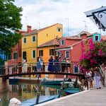 Murano, Burano, Torcello: tour in barca, vetro soffiato, museo del merletto