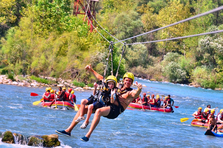 Antalya: 5-in-1 Rafting, Buggy, Zipline & Monster Truck