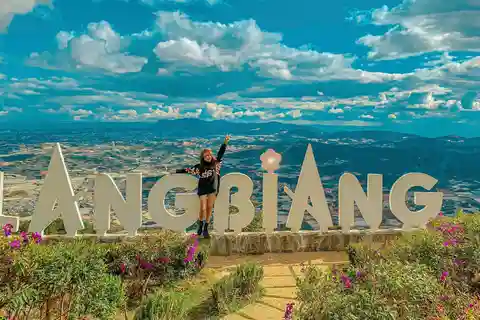 DaLat : Langbiang bergen , Datanla waterval , gekkenhuis