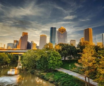 Houston: Excursión en kayak por el horizonte al atardecer