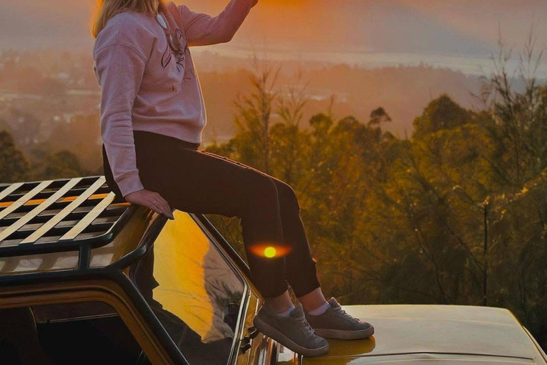 Mount Batur Sunrise Jeep Color Option & HotSpring Relaxation Entrance Ticket Hot Spring Only ( Meeting Point )