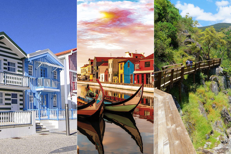 From Porto: Aveiro Boat, Paiva Suspension Bridge & Walkways Meeting Point