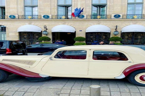 Paris: Guided City Highlights Tour in a Vintage French Car 30-Minute Tour Citroën 2CV