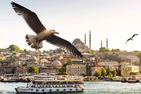 Istambul: Cruzeiro pela manhã/pôr do sol no Bósforo com parada opcional