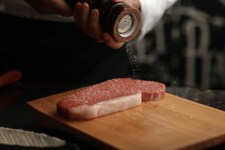 Kobe’s Top Restaurant Reservation for A5 Kobe Beef & Sushi Kobe Beef Special Meal Set (Sashimi & Sirloin Steak)